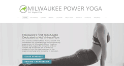 Desktop Screenshot of milwaukeepoweryoga.com